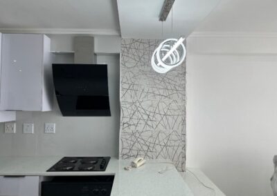 Modern kitchen renovation completed by a builder in Durban